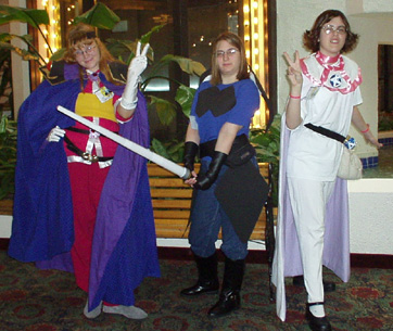 Lina, Amelia 
and a five-minute Gourry)