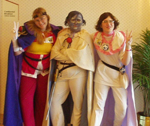 Lina, Amelia and Zelgadis